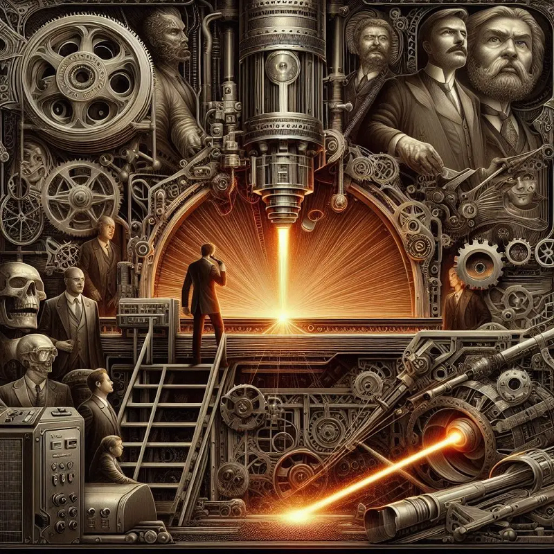 تاریخچه برش لیزر در صنعت فلزات