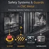 سیستم ایمنی و حفاظ‌های دستگاه CNC فلز | اصول، تجهیزات و نگاه حرفه‌ای
