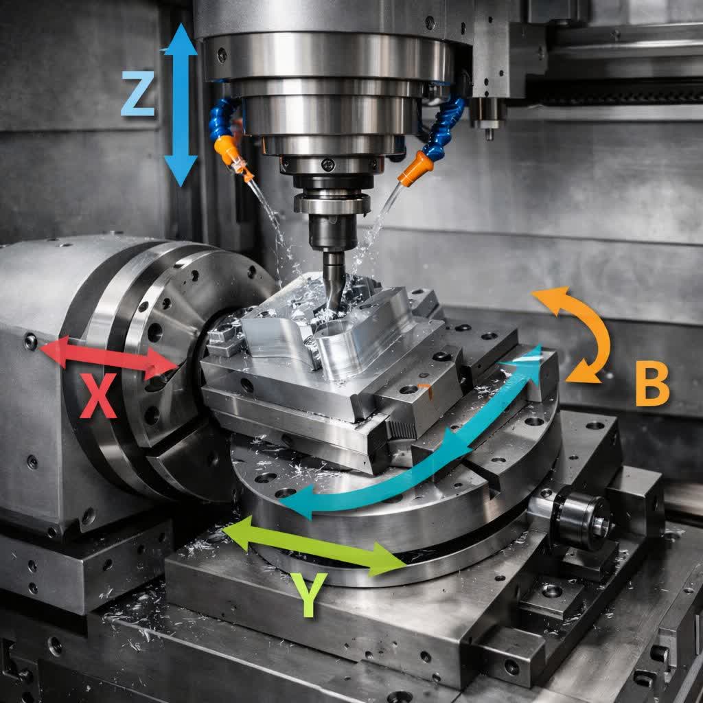 محورهای حرکتی و ساختار حرکت در دستگاه CNC