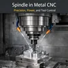 اسپیندل چیست و چه نقشی در CNC فلز دارد؟