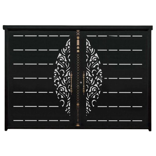 درب پارکینگی CNC مدل DS10 – ترکیب هنر کلاسیک با طراحی مدرن