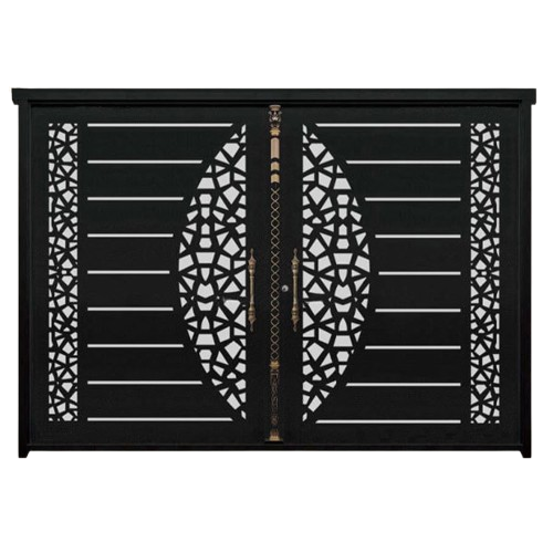 درب پارکینگی CNC فلزی مدل DS25