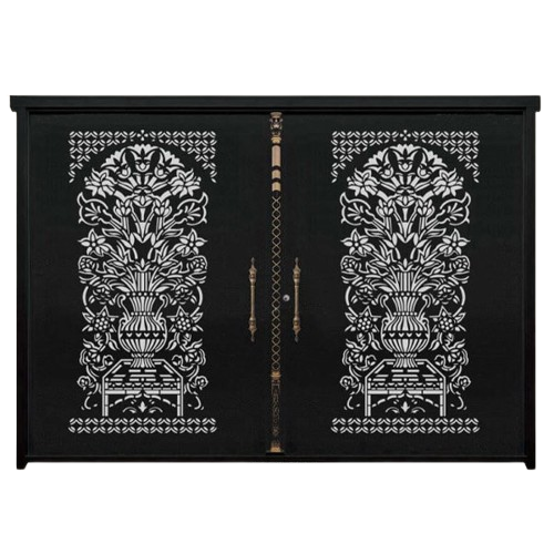 درب پارکینگی فلزی لیزری CNC مدل DS32