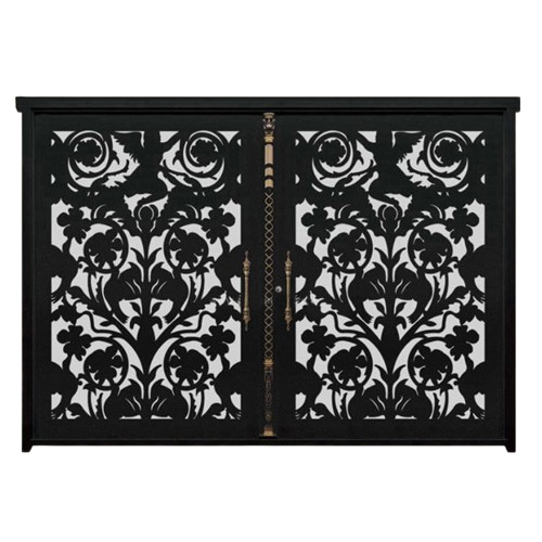 درب پارکینگی فلزی لیزری CNC مدل DS45