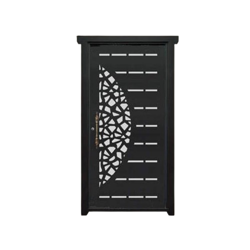 درب فلزی CNC تک لنگه مدل SS22 – طرح مینیمال