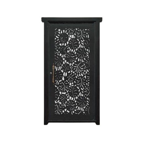 درب CNC تک‌لنگه نفررو مدل SS14 – طرح ترکیبی مدرن