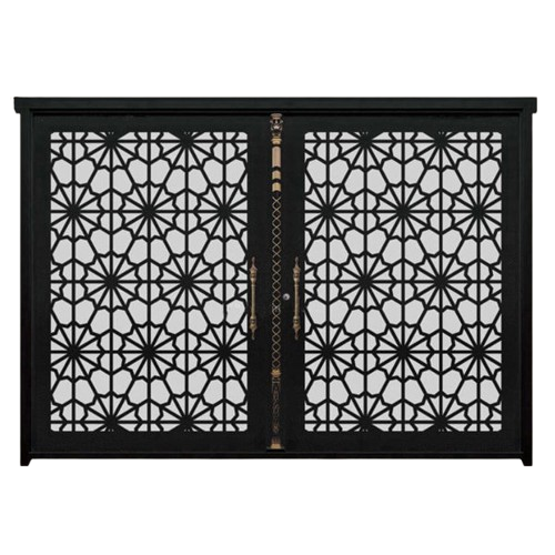 درب پارکینگی فلزی لیزری CNC مدل DS41